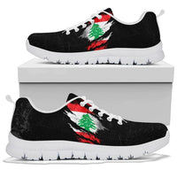 Lebanon In Me Sneakers - Special Grunge Style RLT6 - Wonder Print Shop