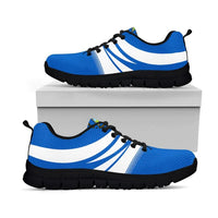 Nicaragua Coat Of Arms Sneakers Cricket RLT8 - Wonder Print Shop