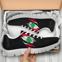 Lebanon In Me Sneakers - Special Grunge Style RLT6 - Wonder Print Shop