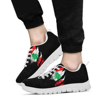 Lebanon In Me Sneakers - Special Grunge Style RLT6 - Wonder Print Shop