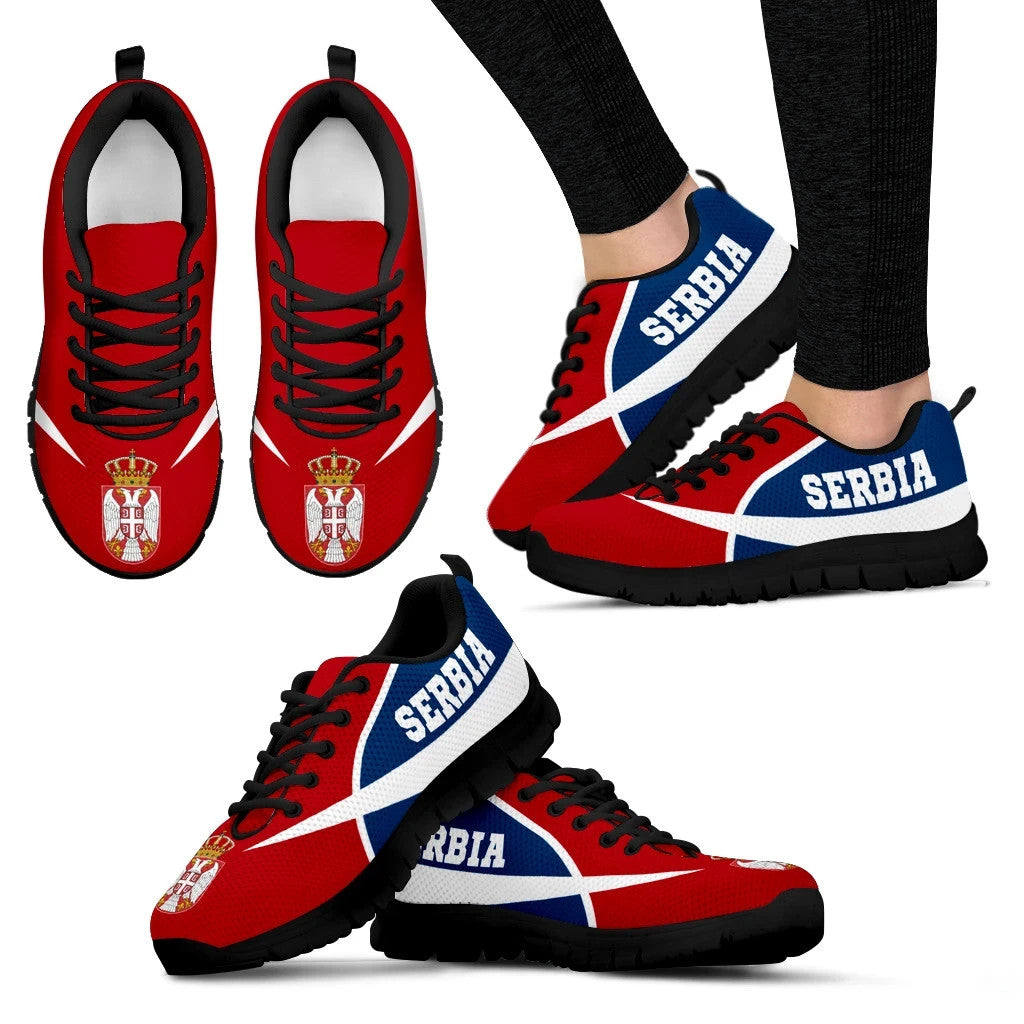 Serbia Active Sneakers Shoes RLT7 - Wonder Print Shop