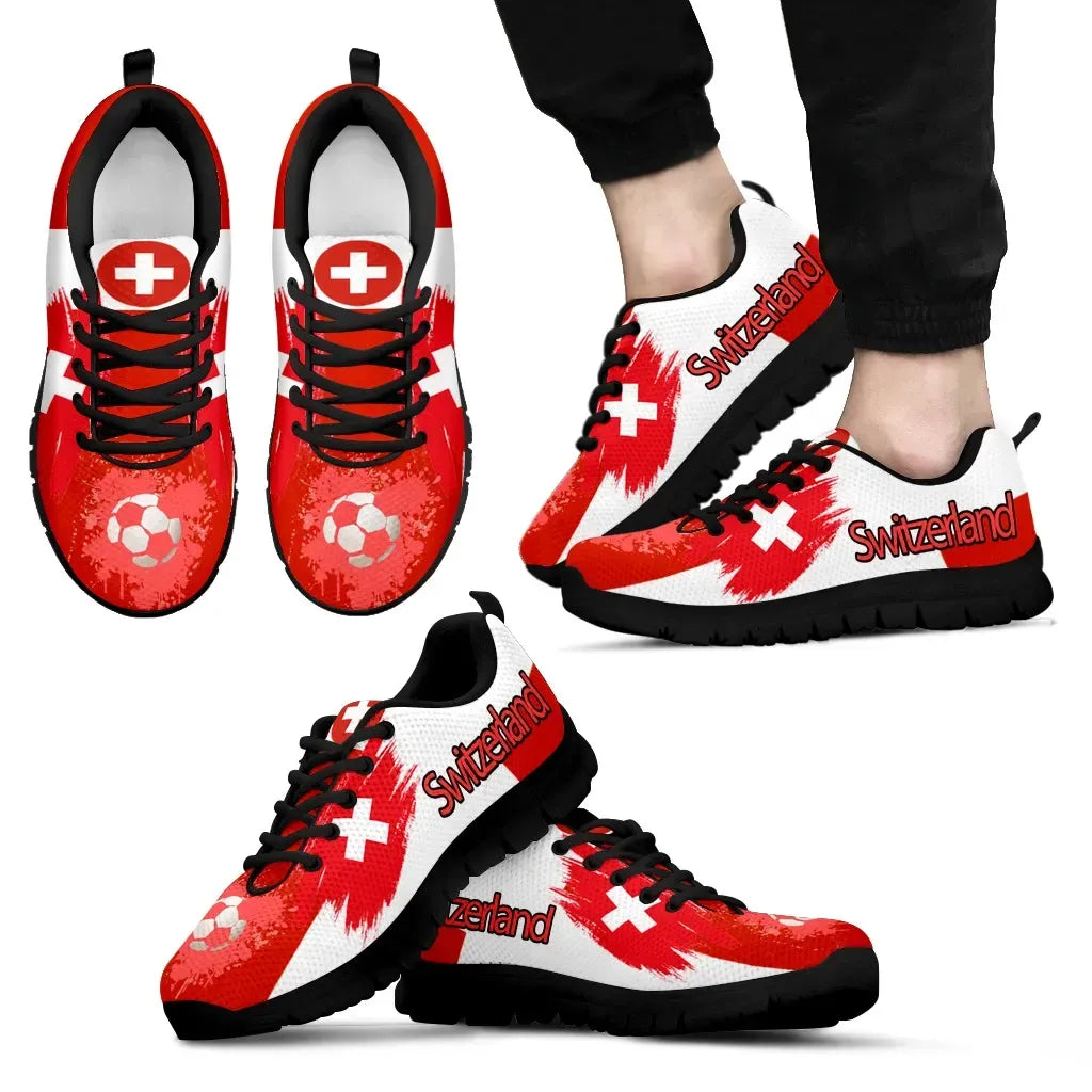 Switzerland World Cup Men's / Women's Sneakers Shoes RLT13 - Wonder Print Shop