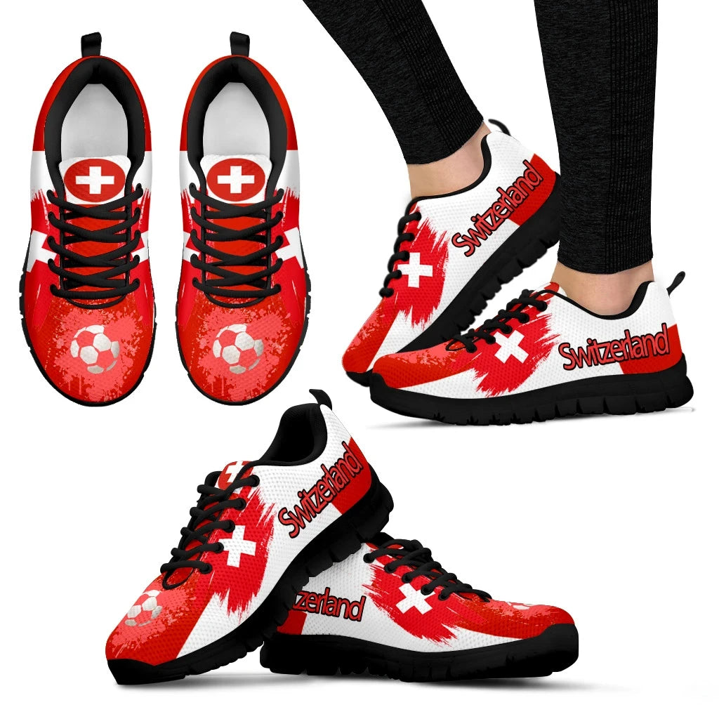 Switzerland World Cup Men's / Women's Sneakers Shoes RLT13 - Wonder Print Shop