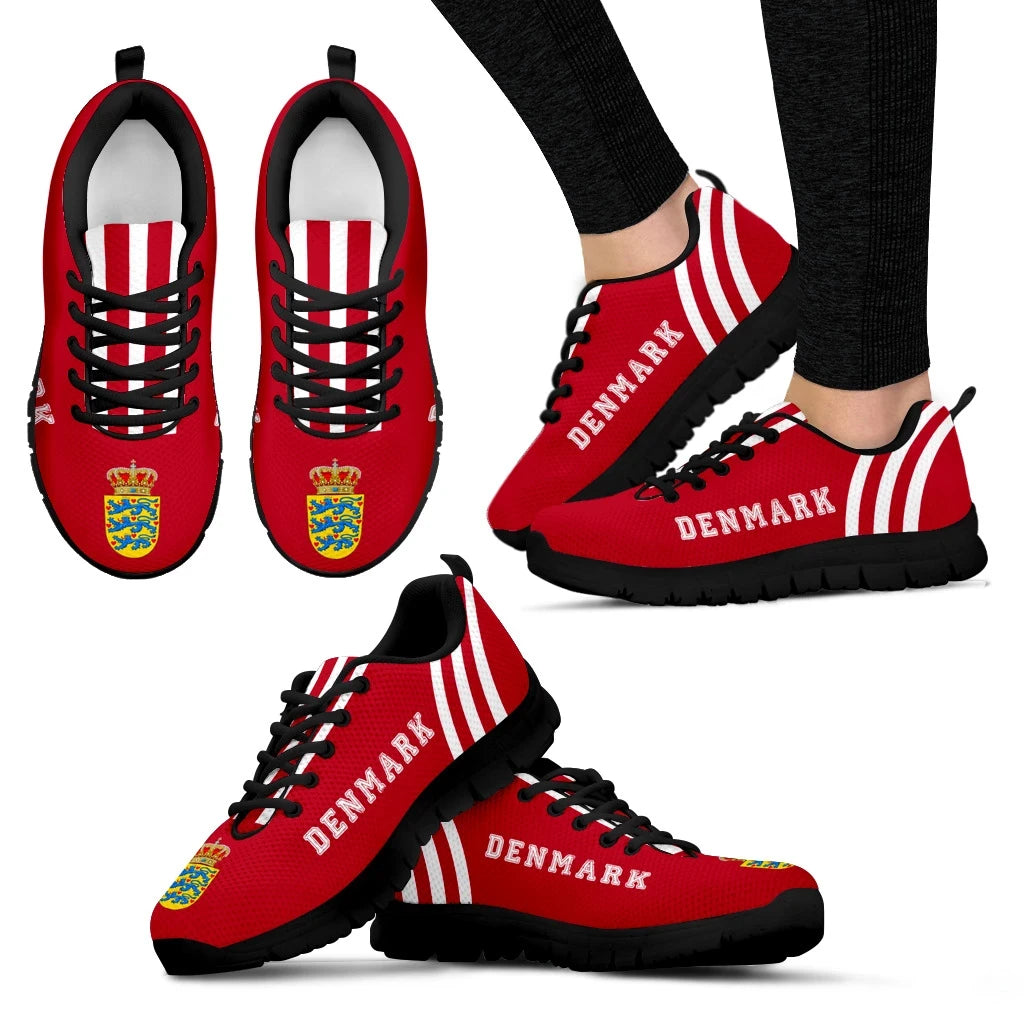 Denmark Sneakers Coat Of Arms Triple Style RLT13 - Wonder Print Shop