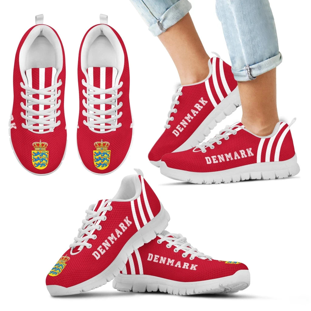 Denmark Sneakers Coat Of Arms Triple Style RLT13 - Wonder Print Shop