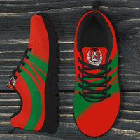 Afghanistan Coat Of Arms Sneaker Cricket RLT8 - Wonder Print Shop