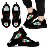 Flag Lebanon Sneakers RLT6 - Wonder Print Shop