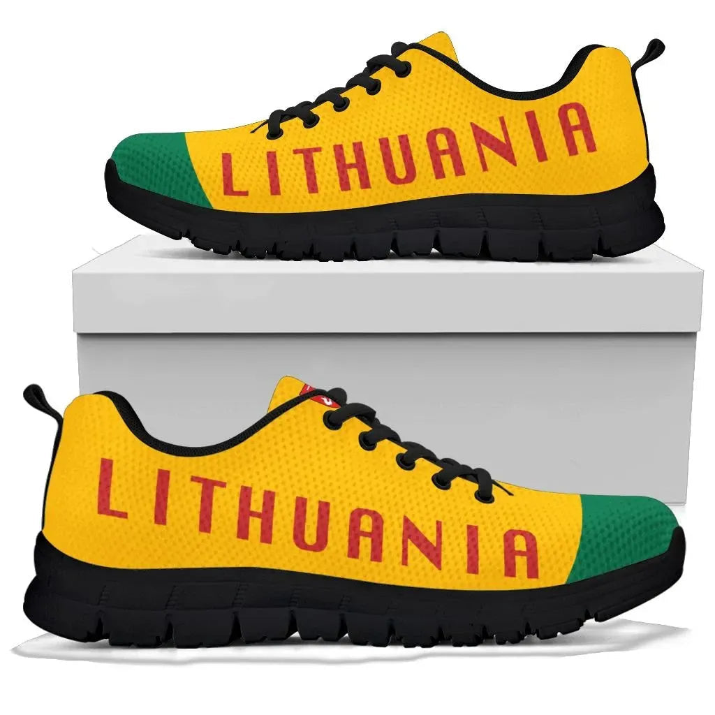 Lithuania Sneakers - Flag Wave Style RLT6 - Wonder Print Shop