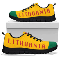 Lithuania Sneakers - Flag Wave Style RLT6 - Wonder Print Shop