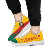 Lithuania Sneakers - Flag Wave Style RLT6 - Wonder Print Shop