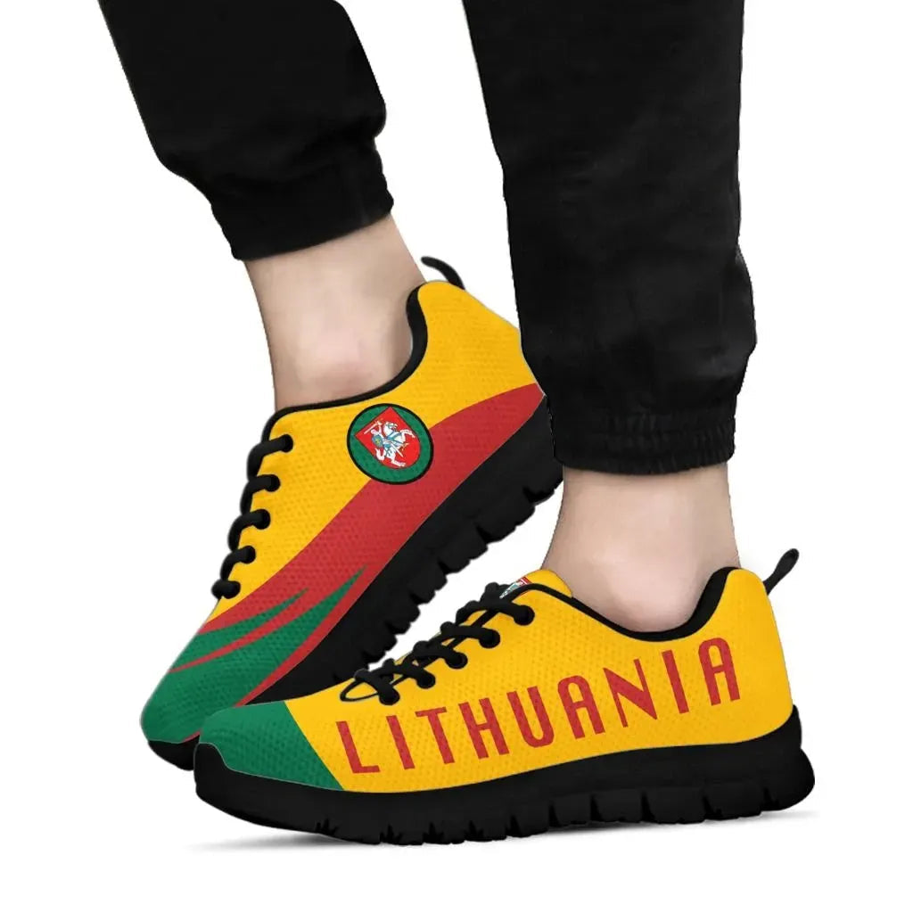 Lithuania Sneakers - Flag Wave Style RLT6 - Wonder Print Shop