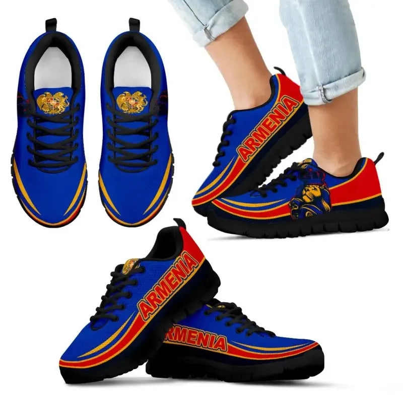 Armenia Lion Sneaker RLT8 - Wonder Print Shop