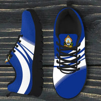 Honduras Coat Of Arms Sneakers Cricket RLT8 - Wonder Print Shop