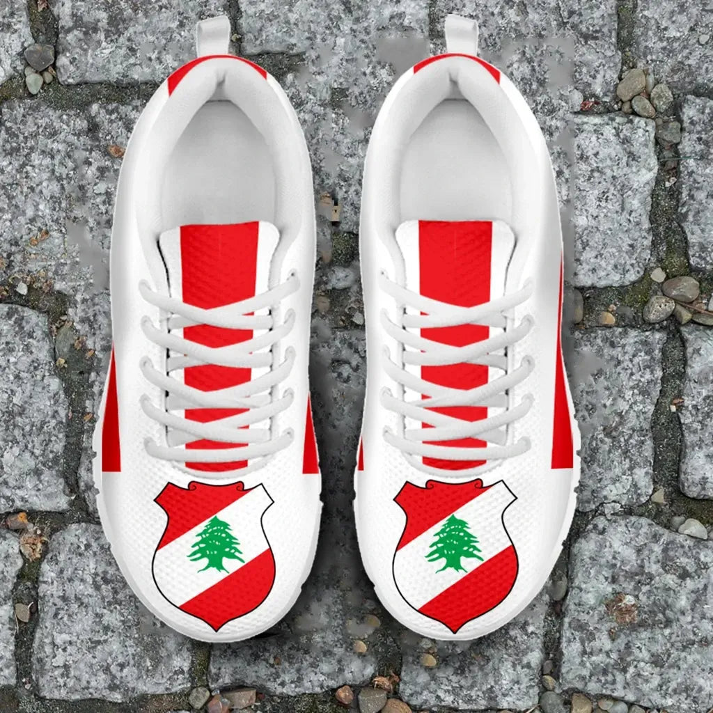 Lebanon Sneakers - Coat Of Arms RLT6 - Wonder Print Shop