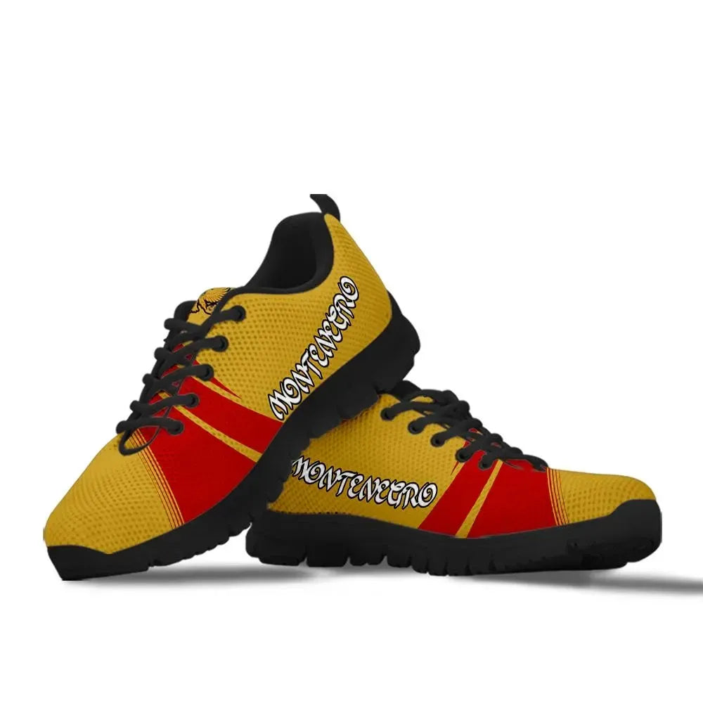 Montenegro Coat Of Arms Sneakers Cricket RLT13 - Wonder Print Shop