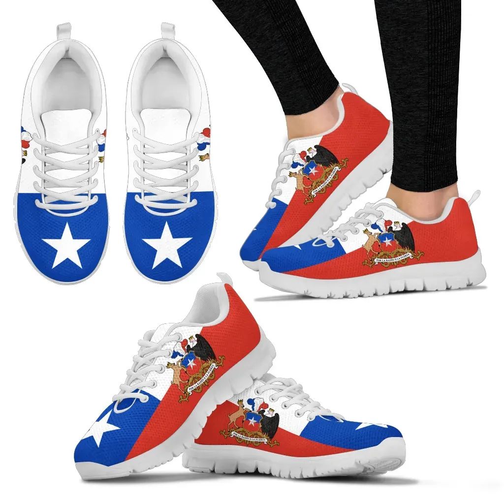 Chile Flag Special Sneakers RLT7 - Wonder Print Shop