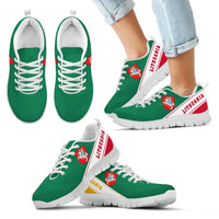 Lithuania Flag Sneakers - Line Style RLT6 - Wonder Print Shop