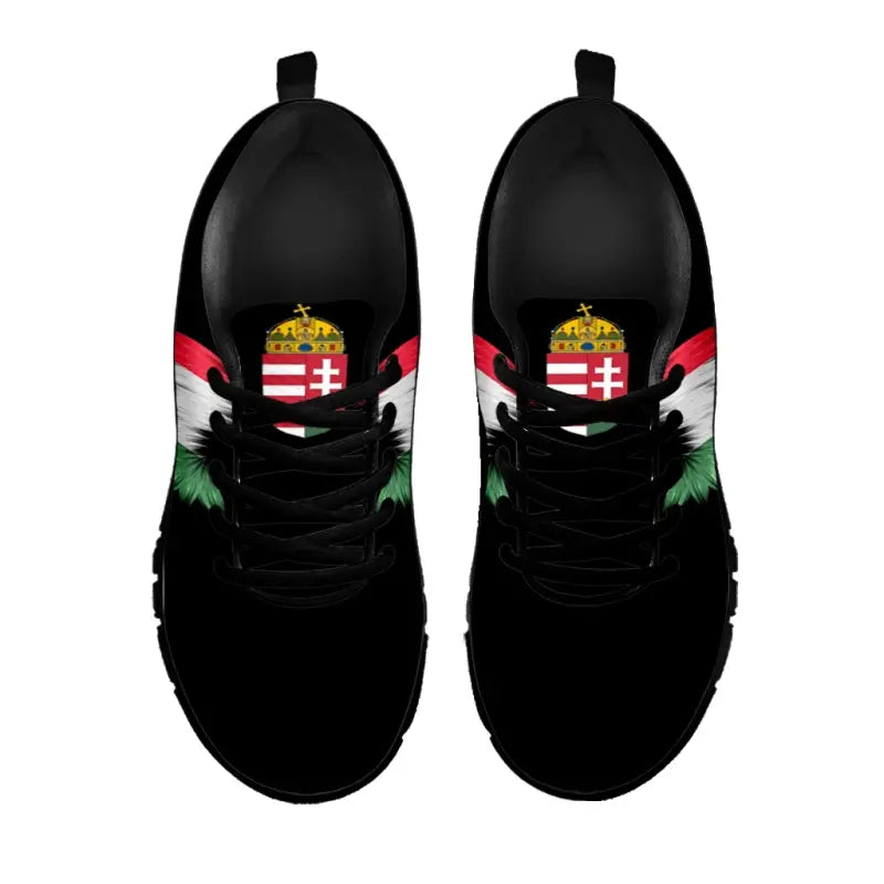 Hungary Wings Sneakers - Black Edition RLT8 - Wonder Print Shop