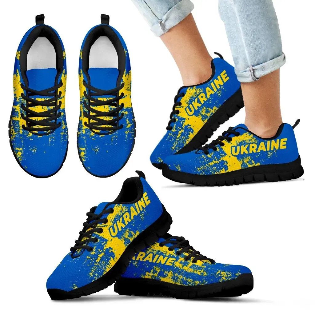 Ukraine Sneakers Smudge Style RLT7 - Wonder Print Shop