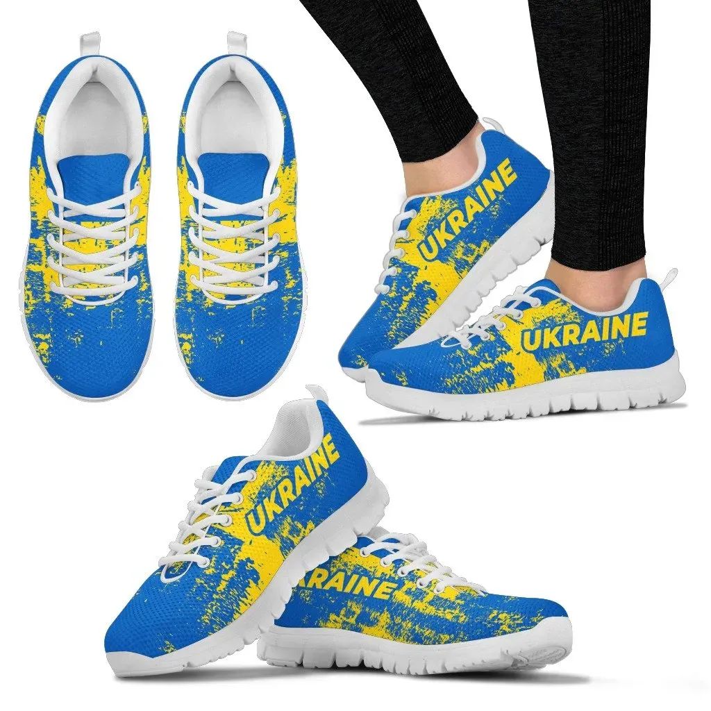 Ukraine Sneakers Smudge Style RLT7 - Wonder Print Shop