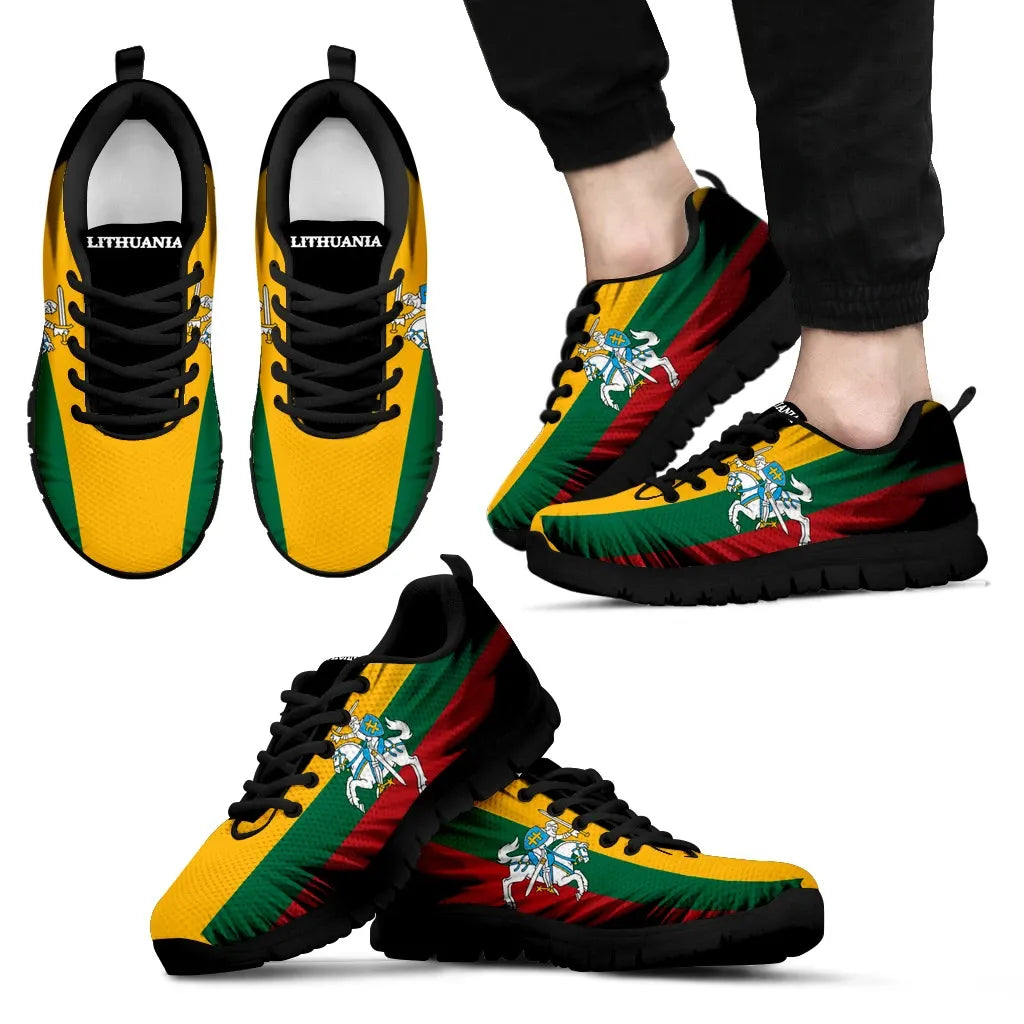 Lithuania Flying Flag Wings     Sneakers RLT6 - Wonder Print Shop