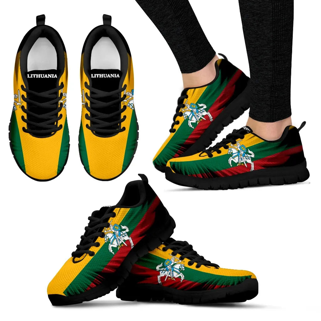 Lithuania Flying Flag Wings     Sneakers RLT6 - Wonder Print Shop