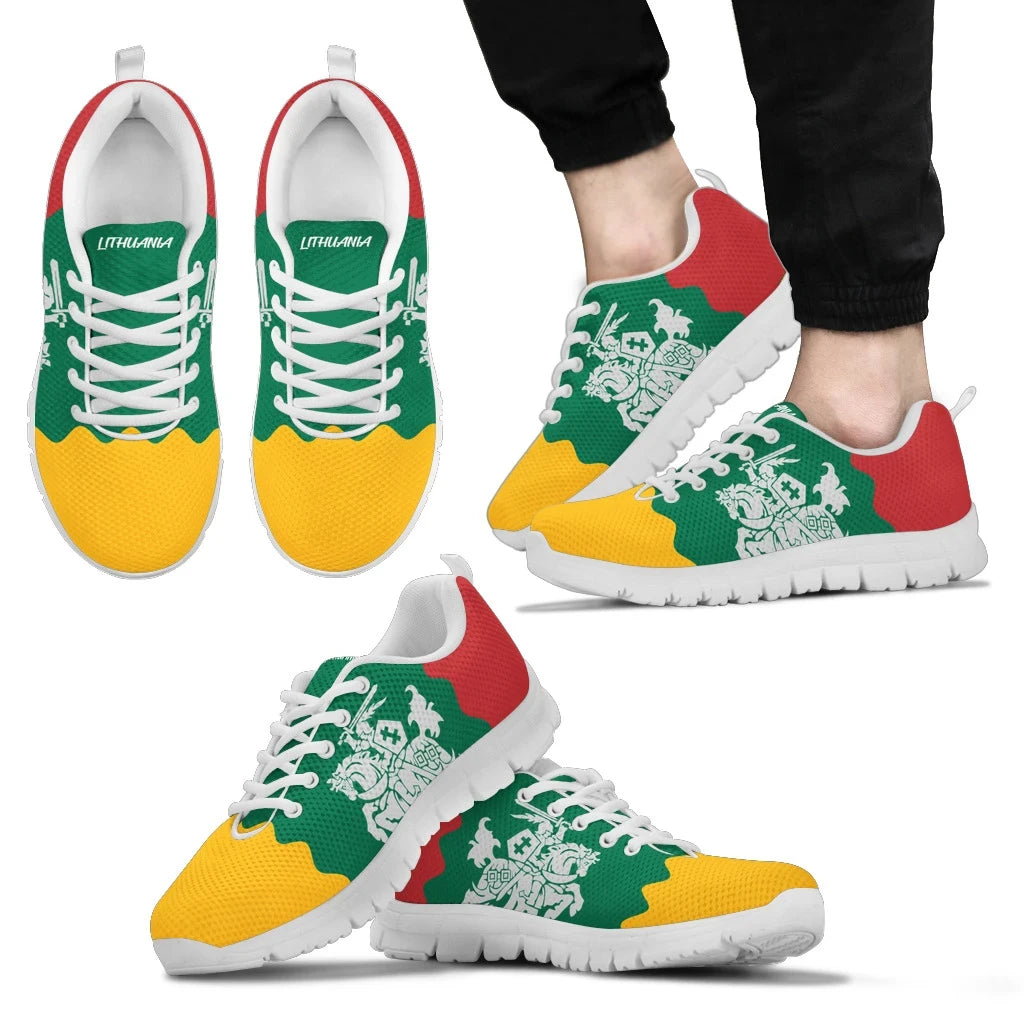 Lithuania Flag Sneakers RLT6 - Wonder Print Shop