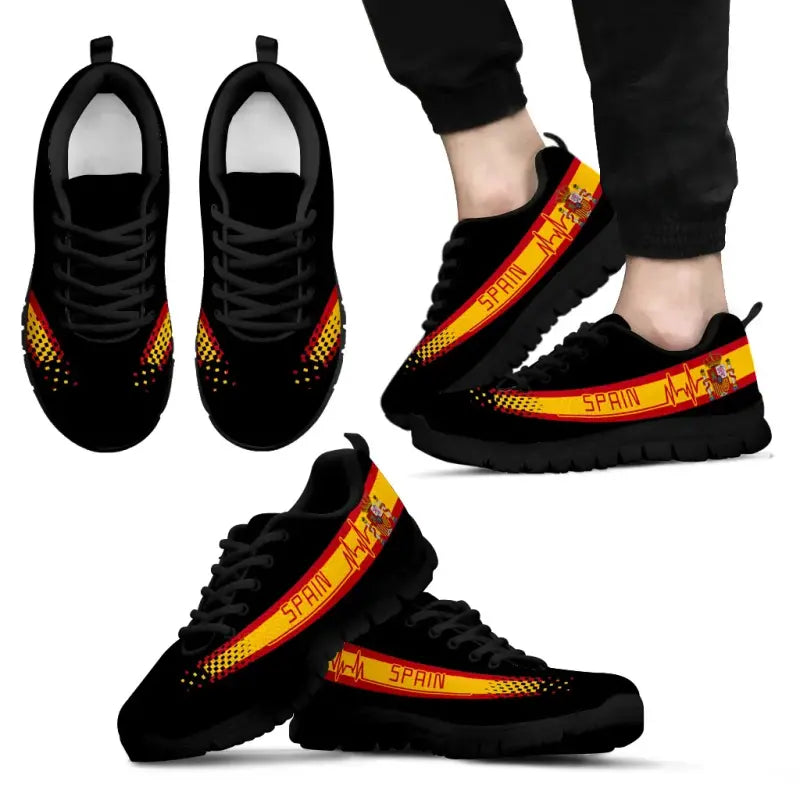 Spain Heartbeat Sneakers RLT12 - Wonder Print Shop
