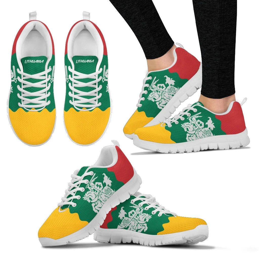 Lithuania Flag Sneakers RLT6 - Wonder Print Shop