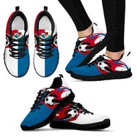 Panama Football Spirit Men's/Women's Sneakers RLT13 - Wonder Print Shop
