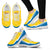 Sweden Coat Of Arms Sneakers Lighting Style RLT7 - Wonder Print Shop