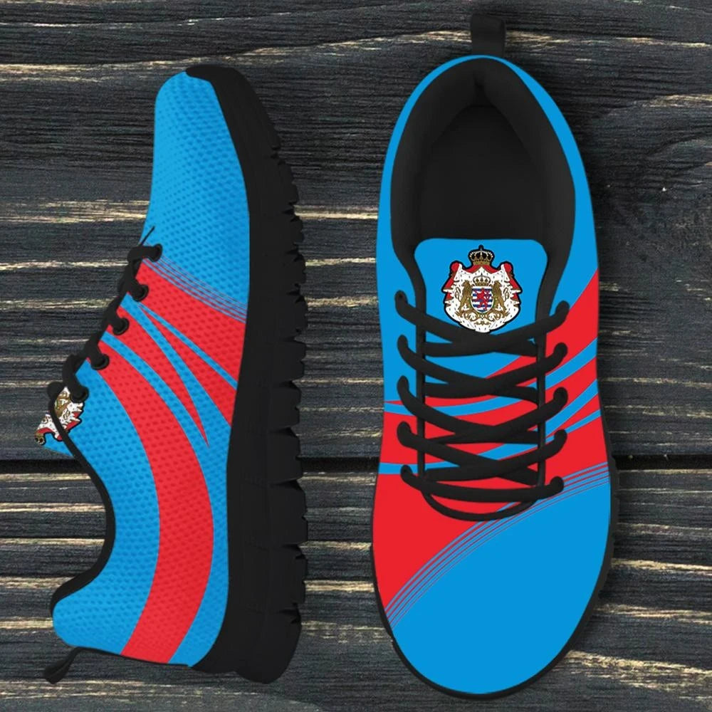 Luxembourg Coat Of Arms Sneakers Cricket RLT6 - Wonder Print Shop