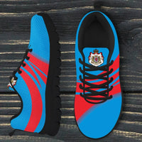 Luxembourg Coat Of Arms Sneakers Cricket RLT6 - Wonder Print Shop