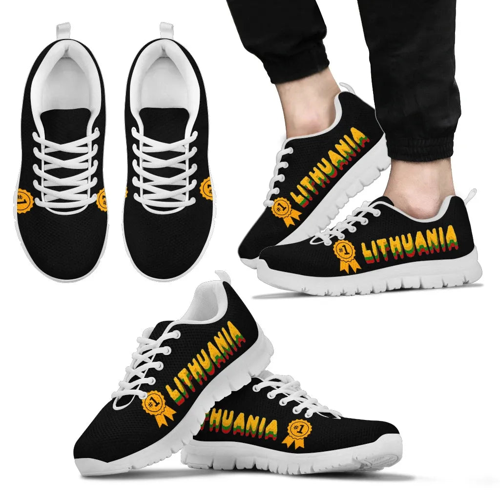 Lithuania Hashtag - Lithuania Sneakers Shoes Men's/Women's/Kid's NN9 RLT6 - Wonder Print Shop