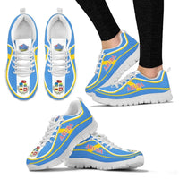 Aruba Flag Color Sneakers RLT7 - Wonder Print Shop