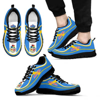 Aruba Flag Color Sneakers RLT7 - Wonder Print Shop
