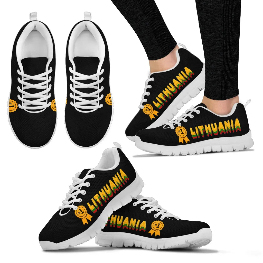 Lithuania Hashtag - Lithuania Sneakers Shoes Men's/Women's/Kid's NN9 RLT6 - Wonder Print Shop