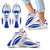 Chile Flag Sneakers - Camber Style RLT7 - Wonder Print Shop
