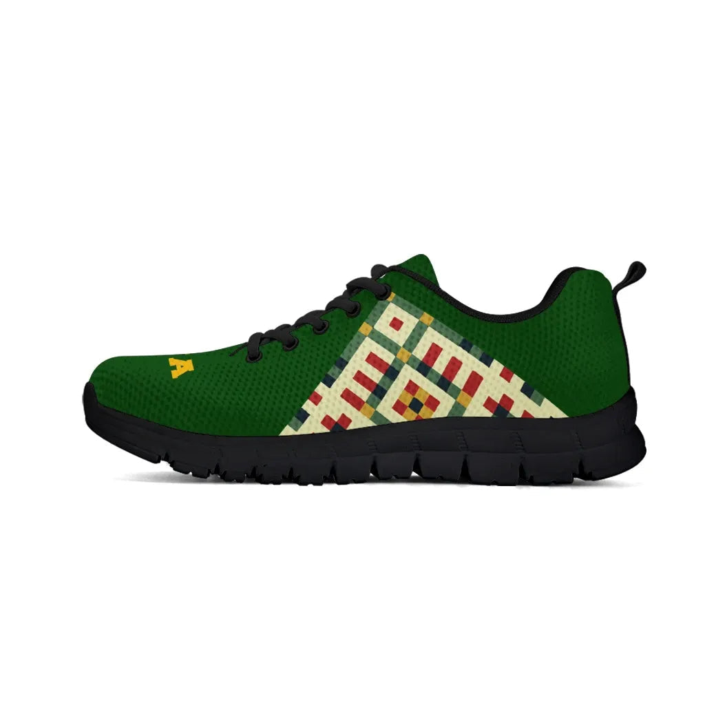 Lithuania Athletic Sneakers Black/White versions RLT6 - Wonder Print Shop