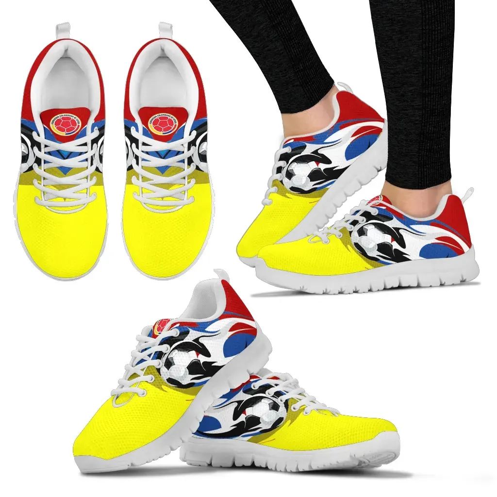Colombia Football Spirit (Men's/Women's) Sneaker RLT7 - Wonder Print Shop