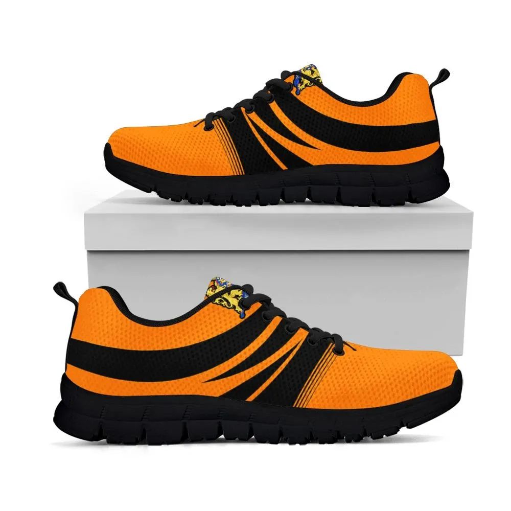 Netherlands Coat Of Arms Sneakers Cricket RLT7 - Wonder Print Shop