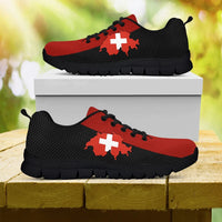 Switzerland Map Special Sneakers RLT13 - Wonder Print Shop