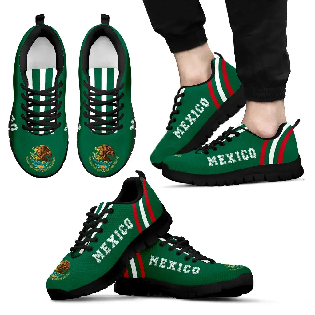 Mexico Sneakers Coat Of Arms Triple Style RLT13 - Wonder Print Shop