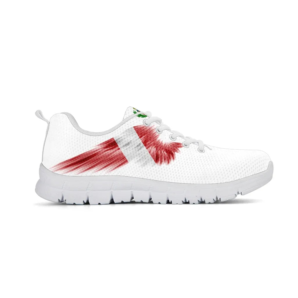 Peru Wings Sneakers White Edition RLT7 - Wonder Print Shop
