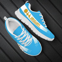 Uruguay Heartbeat Sneakers Sky Blue Color RLT6 - Wonder Print Shop
