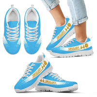 Uruguay Heartbeat Sneakers Sky Blue Color RLT6 - Wonder Print Shop