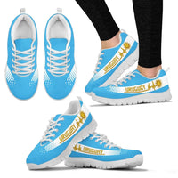 Uruguay Heartbeat Sneakers Sky Blue Color RLT6 - Wonder Print Shop