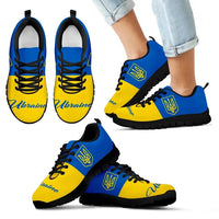 Ukrainian Shoes Ukraine Coat Of Arms Sneakers 2 RLT7 - Wonder Print Shop