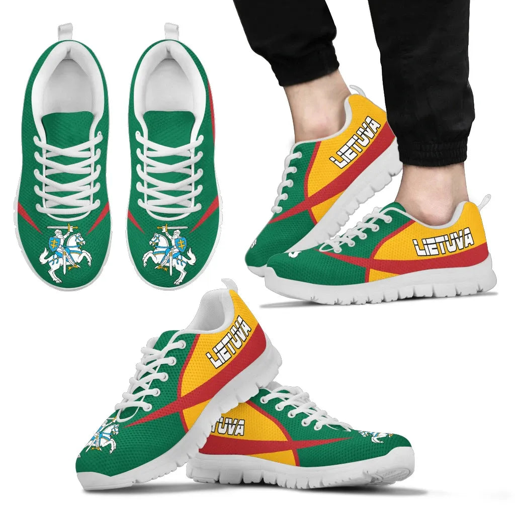 Lithuania Active Sneakers Shoes RLT6 - Wonder Print Shop