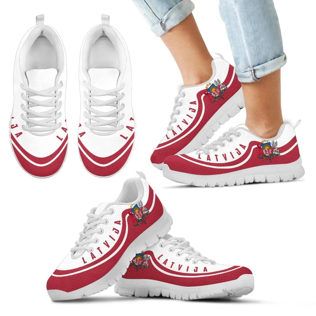 Latvia Wave Sneakers - Latvija RLT6 - Wonder Print Shop